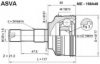 MERCE A1683601972 Joint Kit, drive shaft